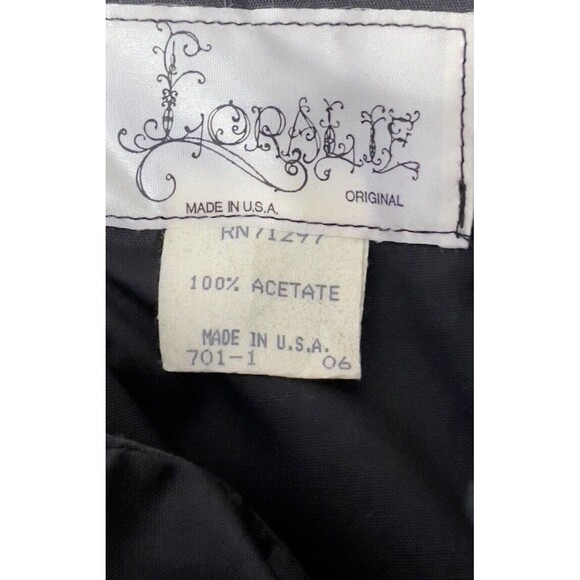 Loralie Vintage Black Formal Party Prom Dress. Size:  6 - Picture 8 of 8